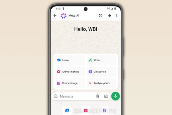 WhatsApp Launches Document Sharing Capability for Meta AI